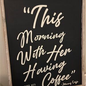 Black and White Quote Wall Art